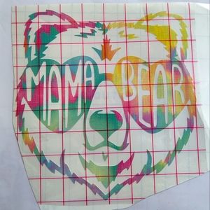 Mama Bear Sunglasses Vinyl Decal